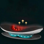 Illustration of the Wilton back stretcher showing the warm area on top and the air cushion lifting underneath