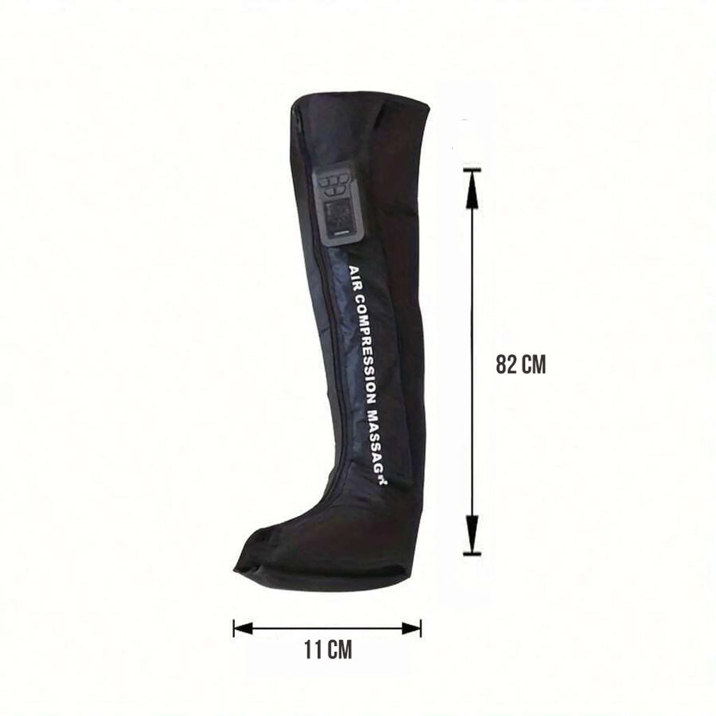 Single leg wrap with measurements: 82 cm (about 32 in) tall and 11 cm (about 4 in) across the foot