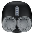 Top view of the Medcursor foot massager showing both soft gray foot sleeves