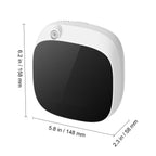 VEVOR waterless diffuser with measurements, about 6.2 inches tall, 5.8 inches wide and 2.3 inches deep