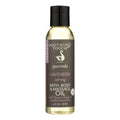Soothing Touch organic lavender bath, body and massage oil, 4 oz bottle