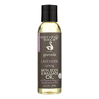 Soothing Touch organic lavender bath, body and massage oil, 4 oz bottle