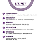 List of benefits for the neck and shoulder massager