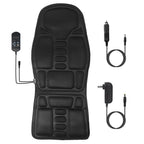 Black seat cushion with its controller, home adapter and car plug